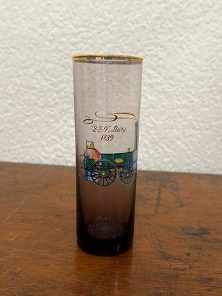 Vasos Vintage Trenes - 4 pzas