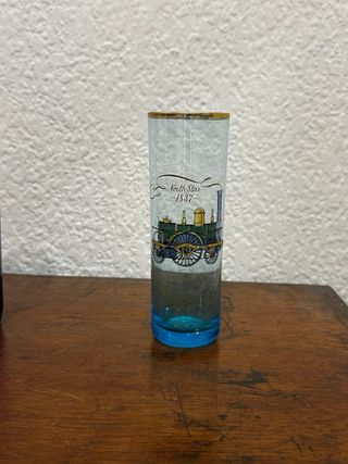 Vasos Vintage Trenes - 4 pzas