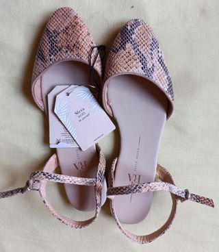 Sandalias planas Sfera serpiente