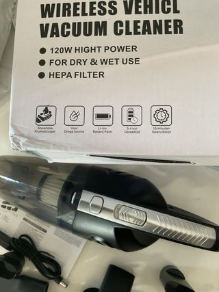 Aspirapolvere auto /casa wireless 120W