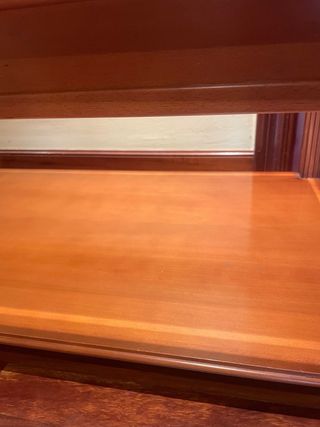 Mesa centro madera cerezo
