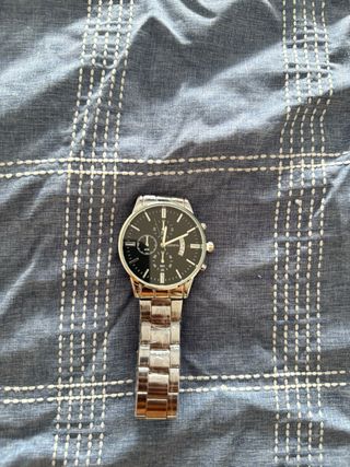 Reloj Hombre Plateado