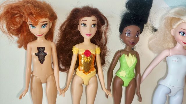 5 Bambole Principesse Disney