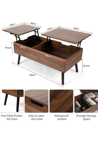 Mesa de Centro, Mesa de Centro Regulable en Altura