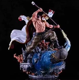 Figura de Barba Blanca en Guerra de Marineford