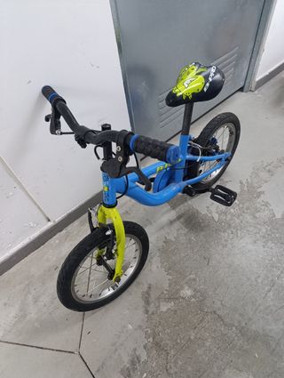 Bicicleta infantil B-Pro azul
