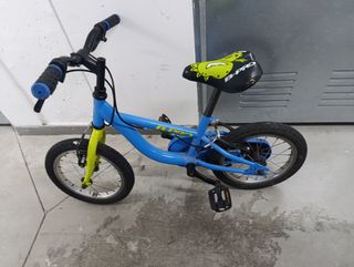 Bicicleta infantil B-Pro azul