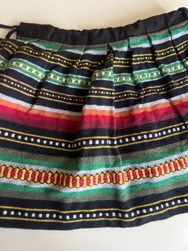 Falda mini manchega - Feria talla 4