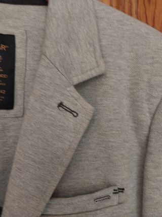 Americana Pull&Bear XL Gris