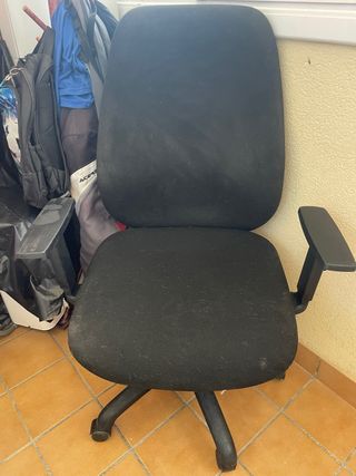 Silla oficina - negra