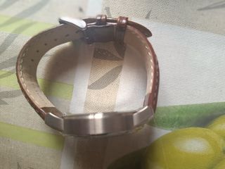 Reloj Tommy Hilfiger marrón y plata