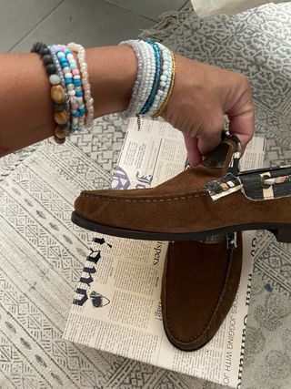 Scarpe John Galliano Marroni