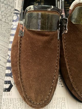Scarpe John Galliano Marroni
