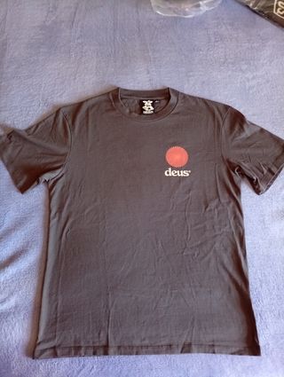 Camiseta Deus Ex Machina Negra - Talla S