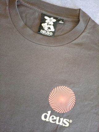 Camiseta Deus Ex Machina Negra - Talla S