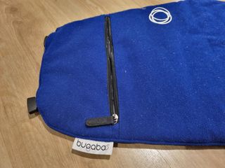 Funda azul del Bolso cambiador Bugaboo
