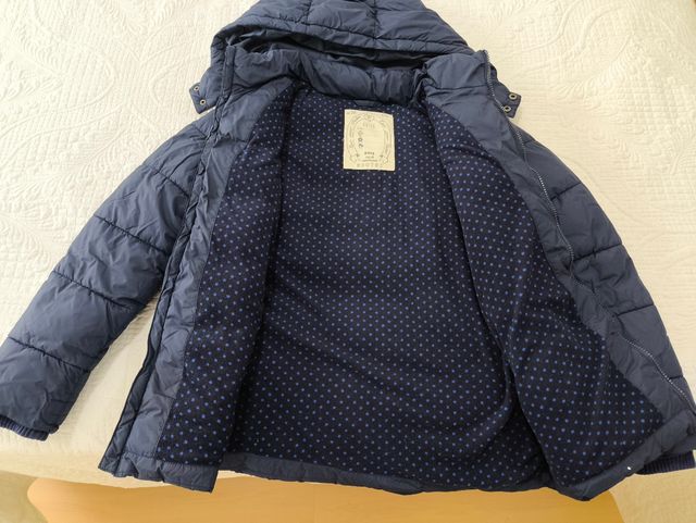 Plumifero azul marino