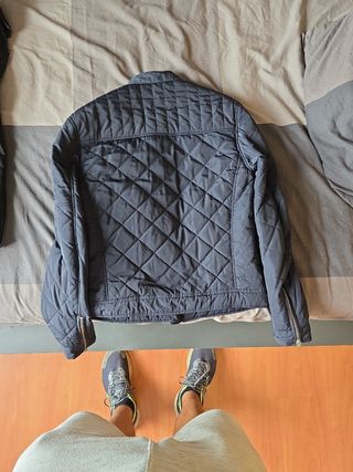 Chaqueta acolchada H&M Azul Oscuro - Talla S