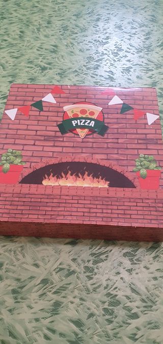 Pizzería juguete madera