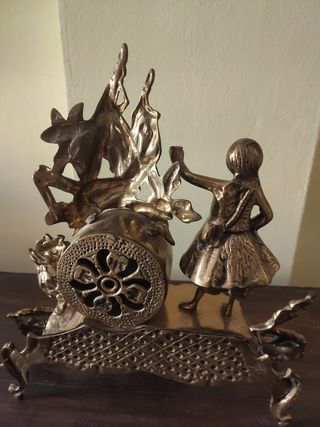 Reloj bronce antiguo