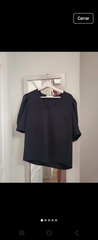 Top Bash azul marino - Talla 3