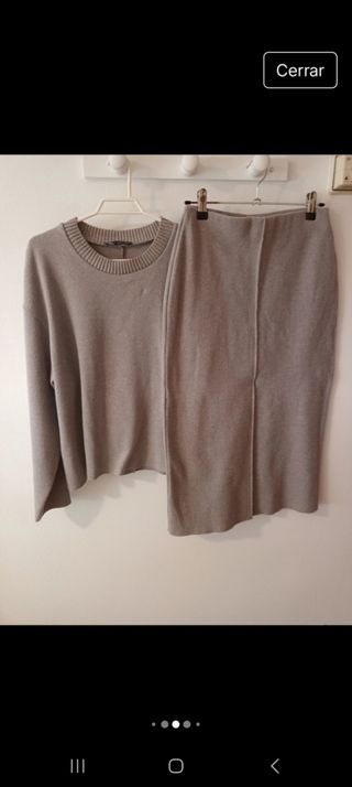 Conjunto Zara punto