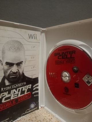 TOM CLANCY'S SPLINTER CELL DOUBLE AGENT PARA WII