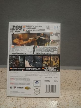 TOM CLANCY'S SPLINTER CELL DOUBLE AGENT PARA WII