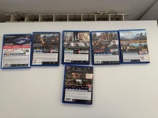 6 Juegos PS4 (PlayStation 4) - Variados