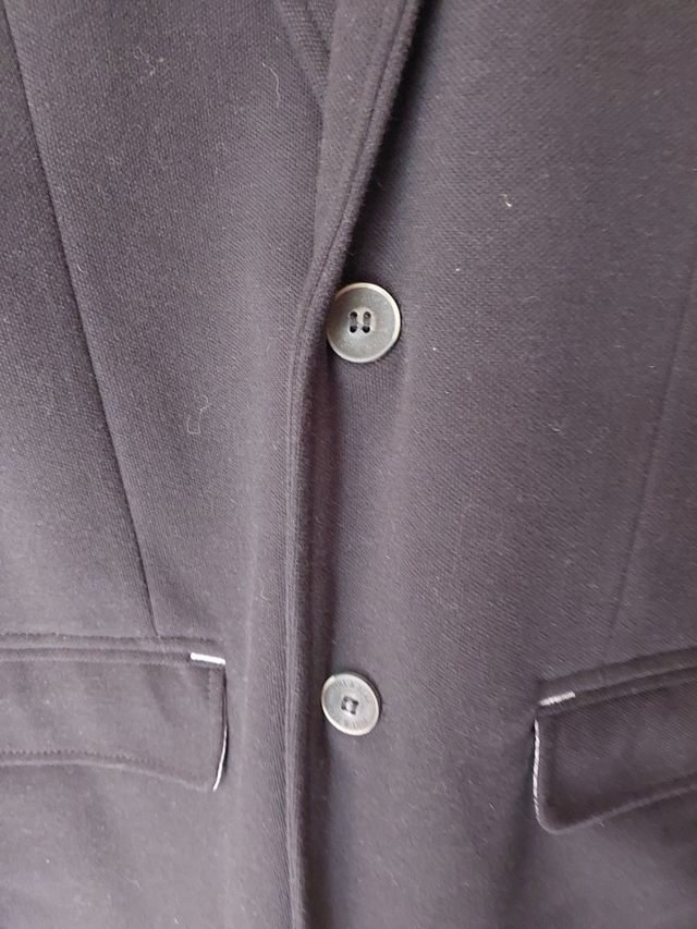 Americana Pull&Bear negra - Talla L