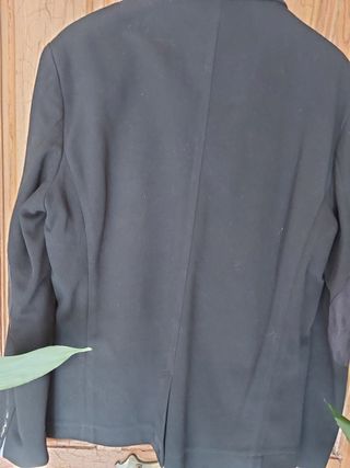 Americana Pull&Bear negra - Talla L