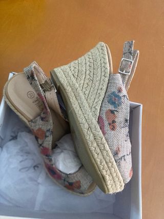 Sandalias esparto mujer nº35