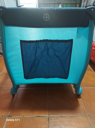 Cuna viaje bebé, azul
