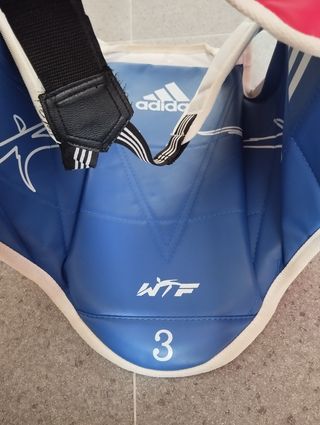 Peto Taekwondo Adidas Rojo - Talla 3