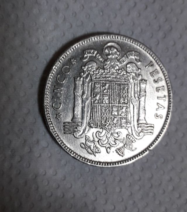 5 Pesetas España - Moneda antigua