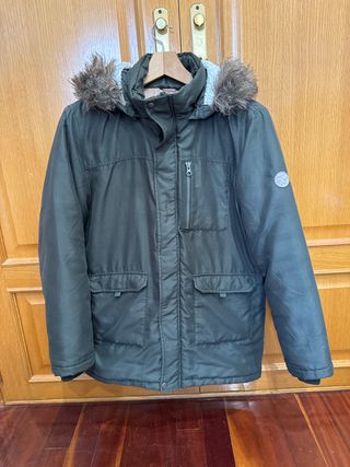 Abrigo Name it verde militar