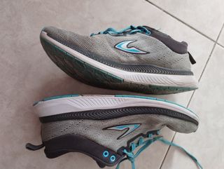 Zapatillas deportivas mujer gris-teal