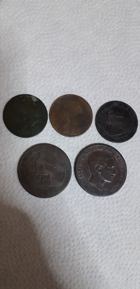 5 Monedas Antiguas