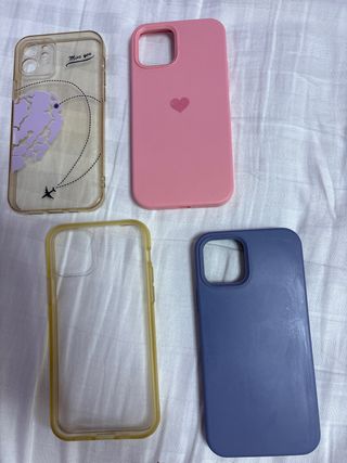 Fundas iPhone 12/13: 4 unidades