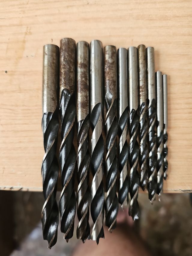 Brocas madera 3-10mm - 10uds