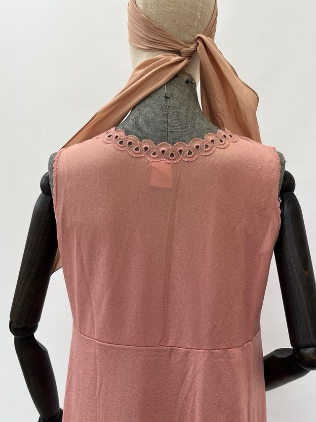 Camicia notte vintage rosa