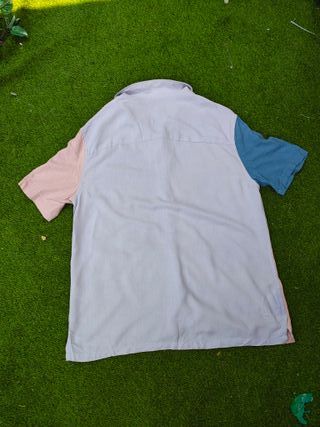 USADO-Camisa Lefties bicolor manga corta M-1913