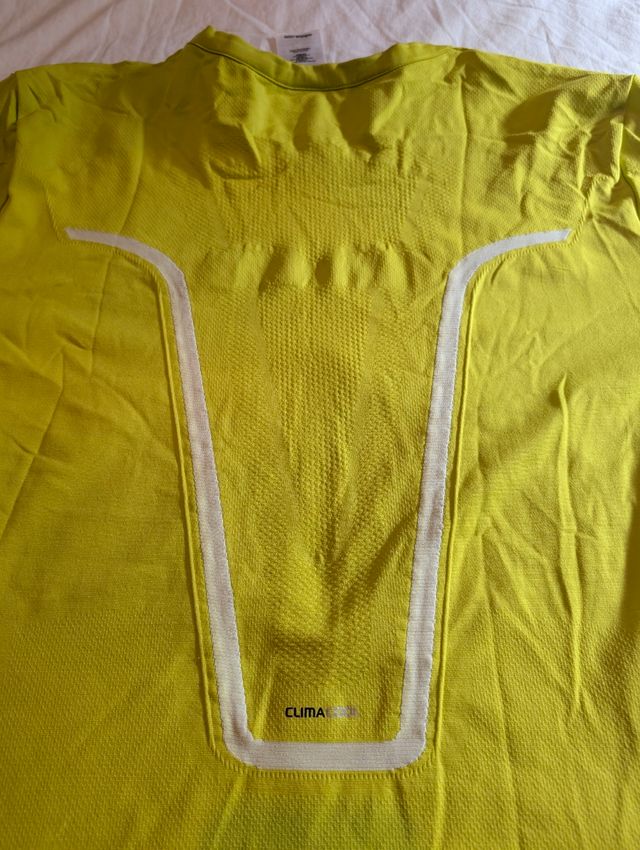 Camiseta Adidas Climacool Amarilla