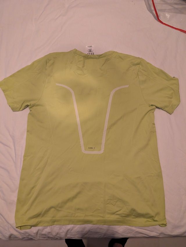 Camiseta Adidas Climacool Amarilla