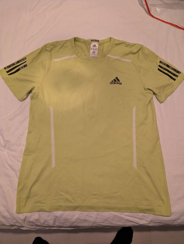 Camiseta Adidas Climacool Amarilla