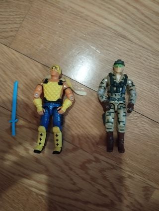 2 Figuras G.I.Joe: Cobra & Ninja