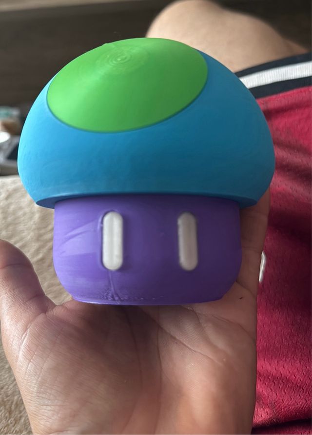 Caja Champiñón Super Mario