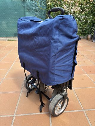 Carro Plegable TRESKO azul