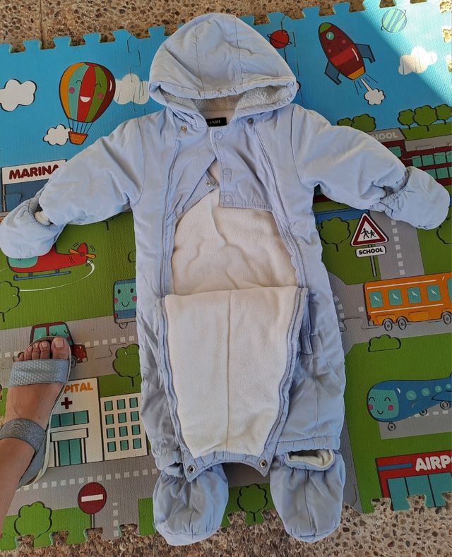 Buzo Bebé Invierno 18 meses - Azul Claro
