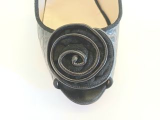 Décolleté Luciano Padovan vitello stampato cocco 